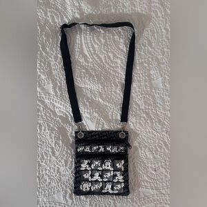 Disney Black and White Character Crossbody Bag